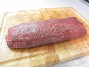 Wellington bélszín: hús előkészítése