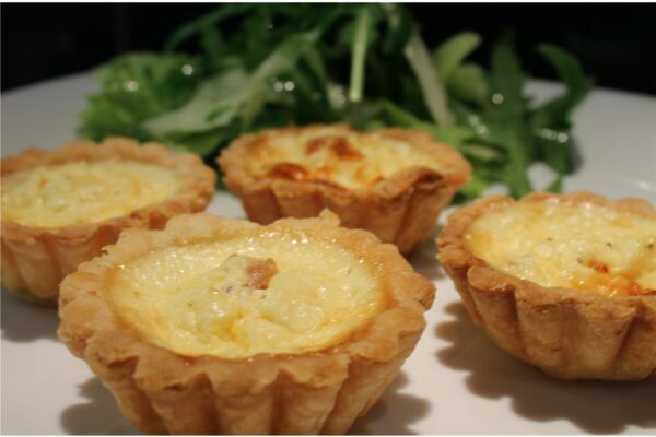 4 kicsi quiche lorraine
