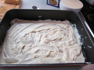 Bolognai lasagne elkészítése 5 - kendd be besamellel