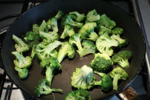Brokkoli stir fry