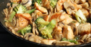 Brokkolis csirkemell