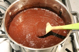 Brownie recept: csokis vaj és a száraz anyagok