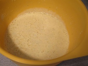 Osztrák császármorzsa recept: tojássárgája, cukor, liszt
