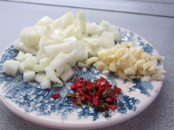 Hagyma, fokhagyma, csilipaprika