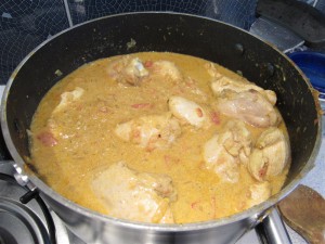 Csirke curry