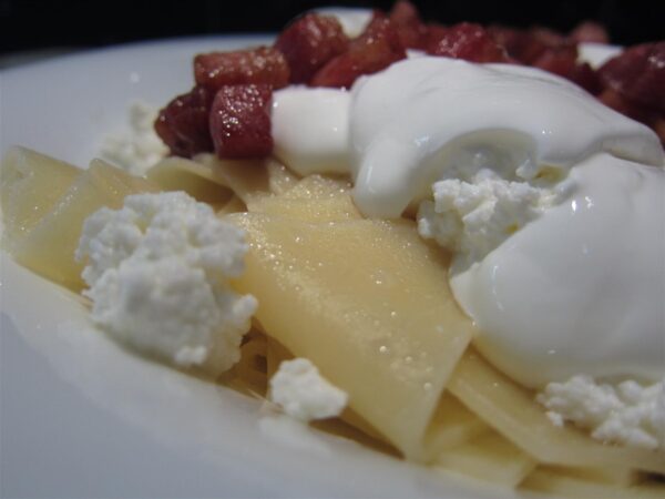 Fúziós túróscsusza