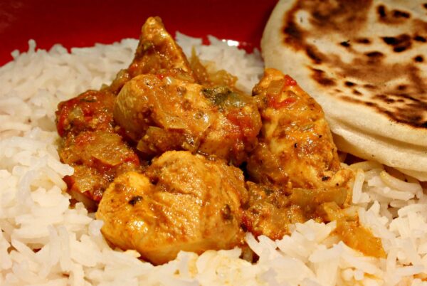 Tandori csirke curry