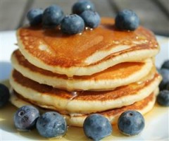 Amerikai palacsinta áfonyával