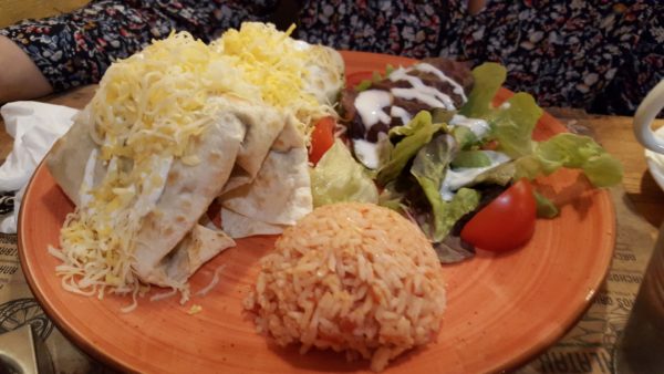 Calavera étterem burrito