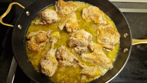 Citromos szószos görög csirke recept 8