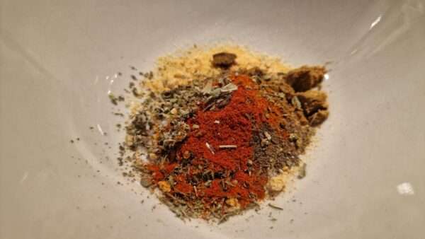 Csirkeszárny fűszer készítése