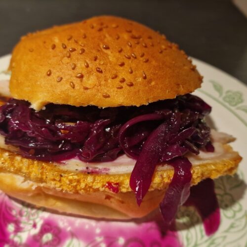 Flæskesteg szendvics