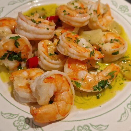 Gambas al ajillo