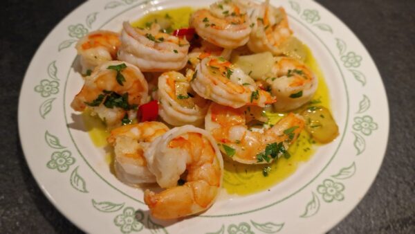 Gambas al ajillo