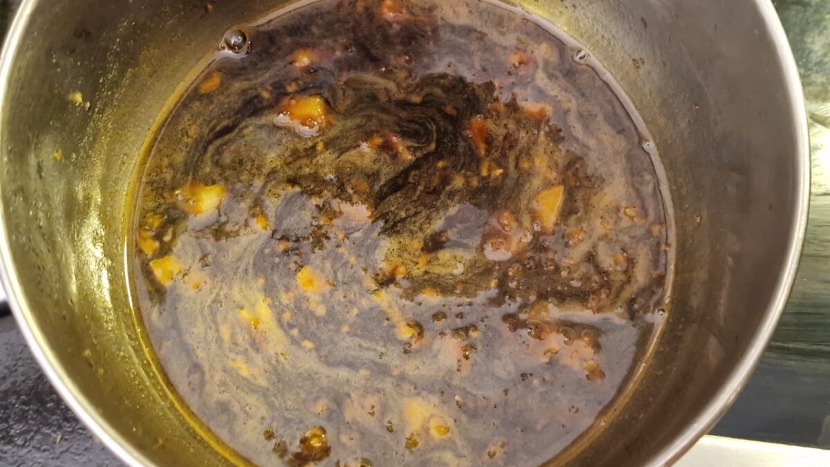 Ganjang chicken szósz készítése 2