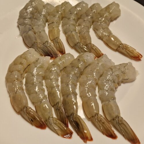 Garnélarák előkészítése