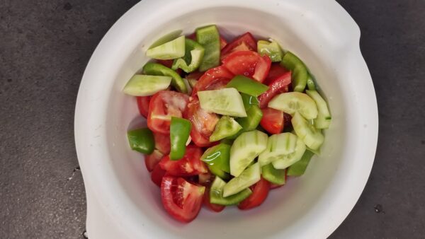 Gazpacho készítése 5