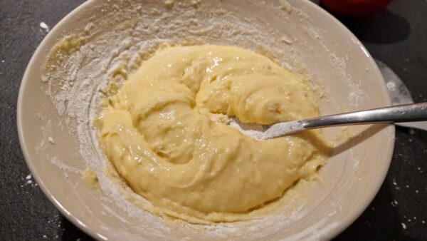 Gluténmentes galuska levesbe készítése 2