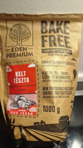 Gluténmentes kelt tészta lisztkeverék