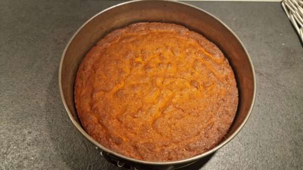 Gluténmentes mazarin torta sütés után