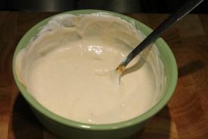 Gombapaprikás recept: tejfölös liszt