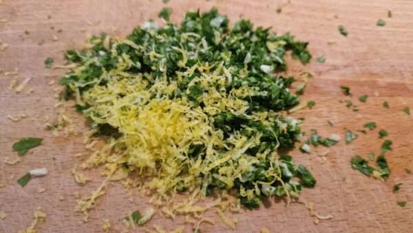 Gremolata készítése 3