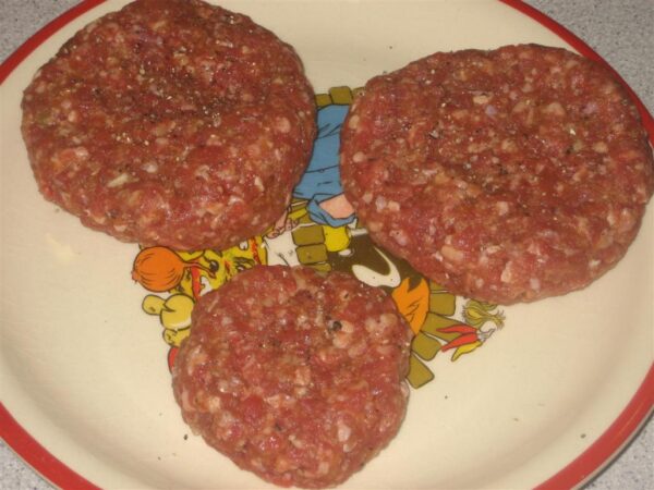 Hamburger húspogácsák