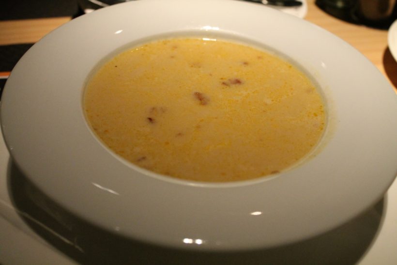 Központ Bisztró seafood chowder