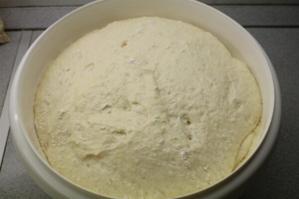 Megkelt krumplis lángos tészta
