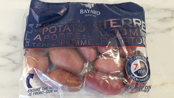 Mikrózható zacskós krumpli