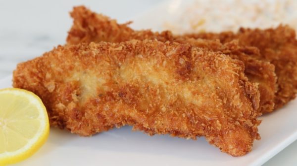 Panko morzsás csirkemell