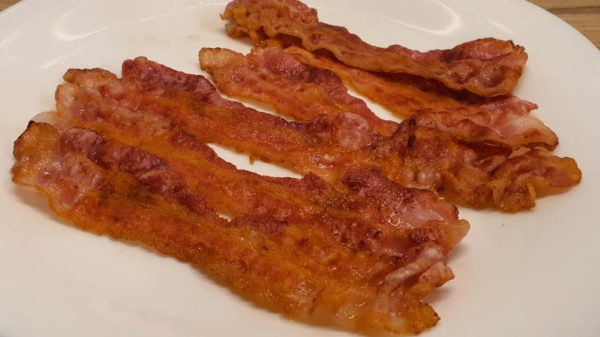 Serpenyőben sült bacon