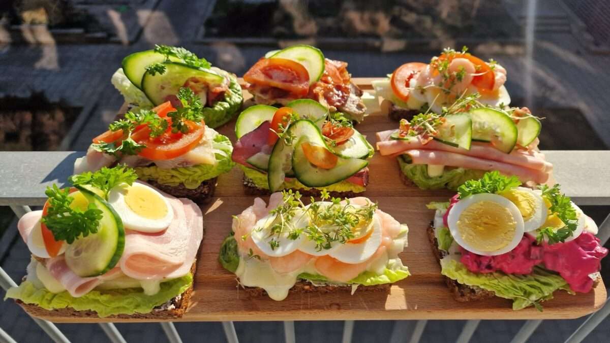 Smørrebrød tál