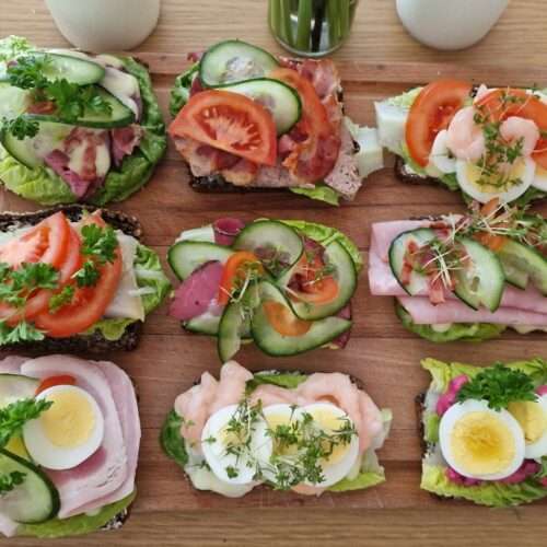 Smørrebrød tál