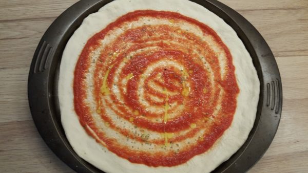 Sonkás articsókás pizza recept 3