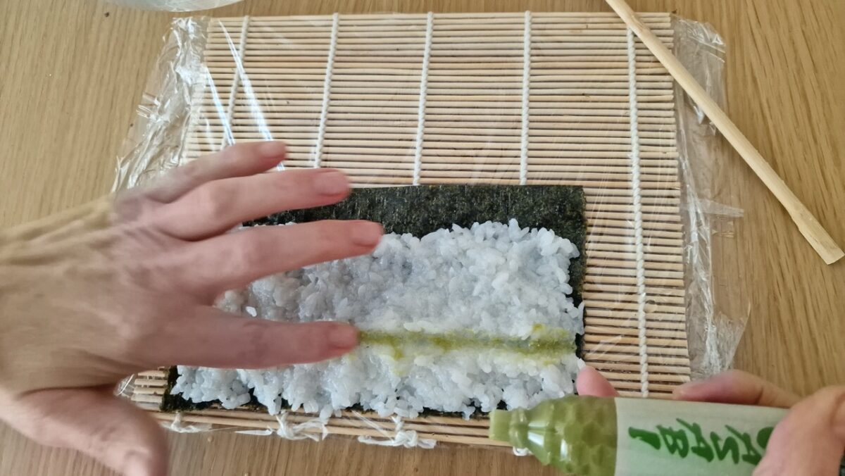 Sushi maki készítése 5
