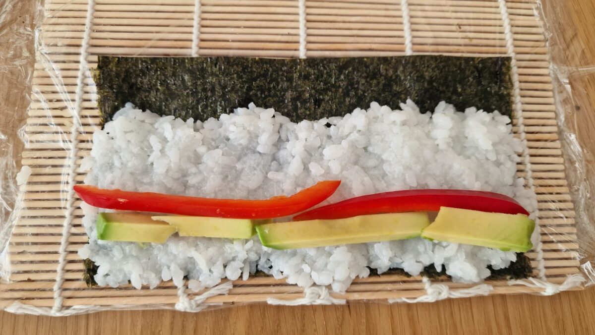 Sushi maki készítése 6