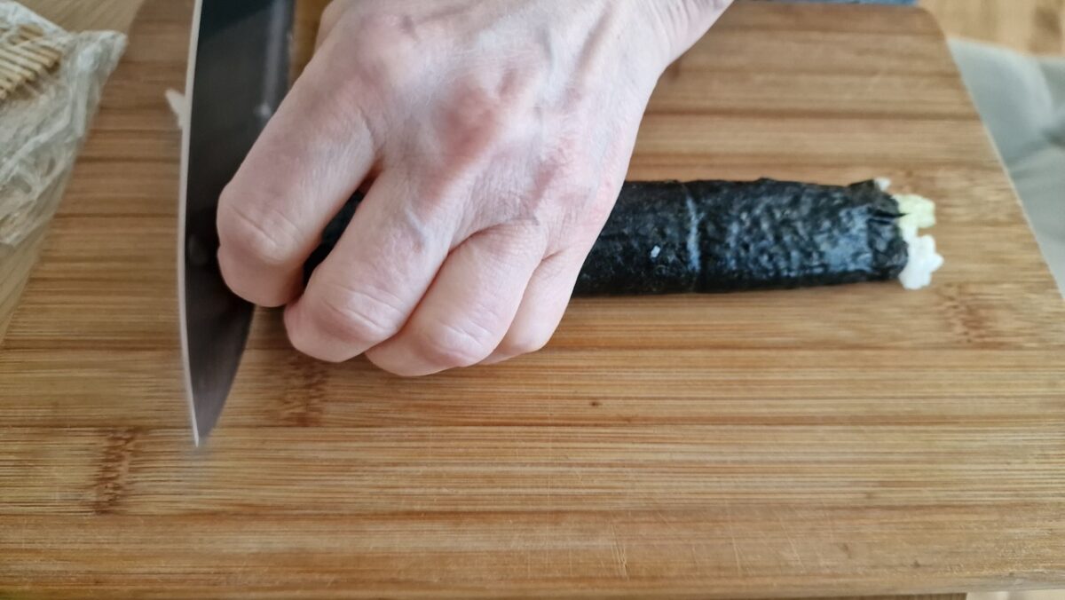 Sushi maki készítése 8