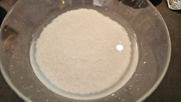 Sushi rizs főzése 2