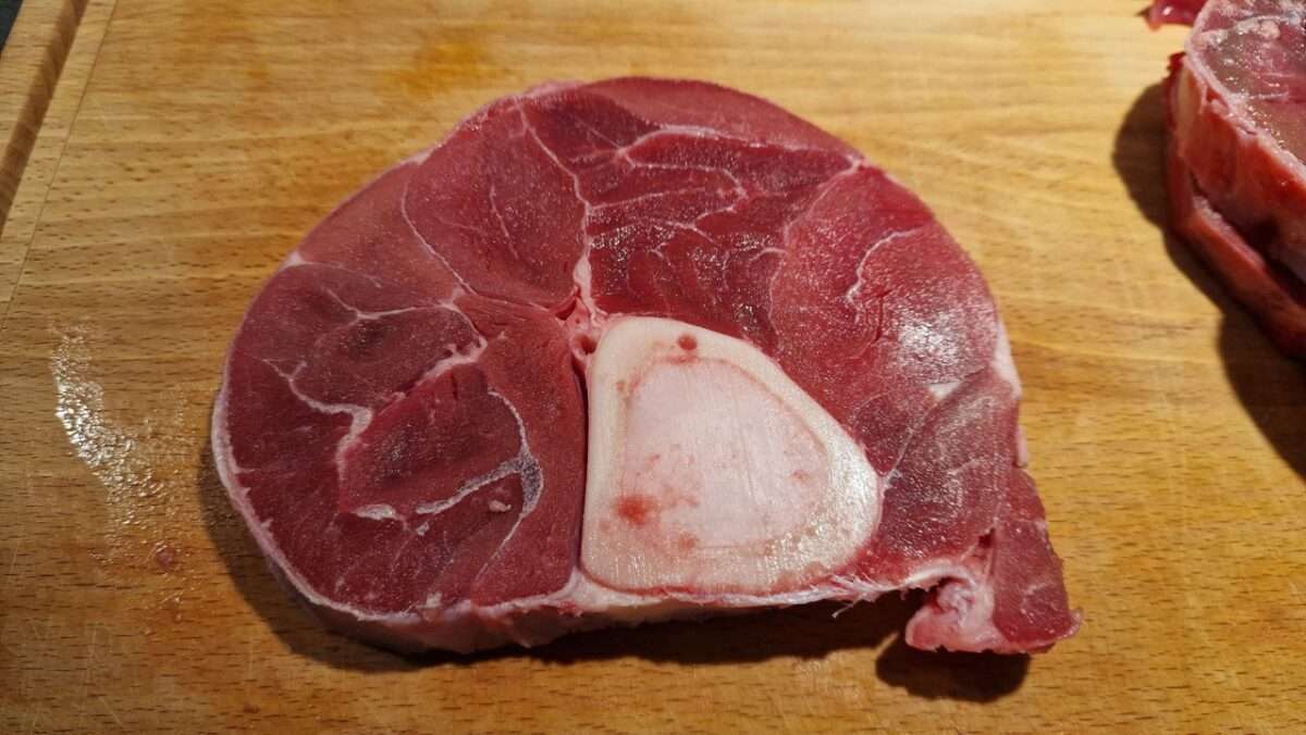 Szelet nyers osso buco