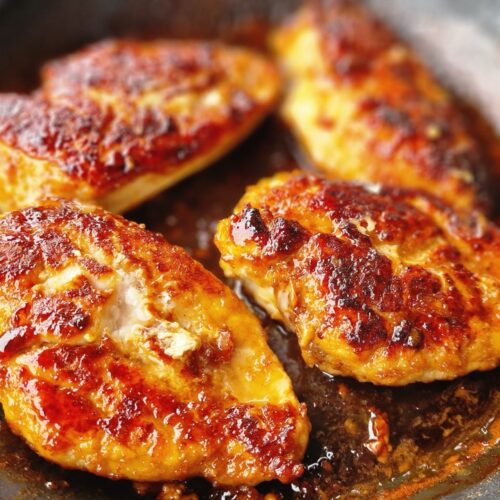 Szójaszószos csirkemell