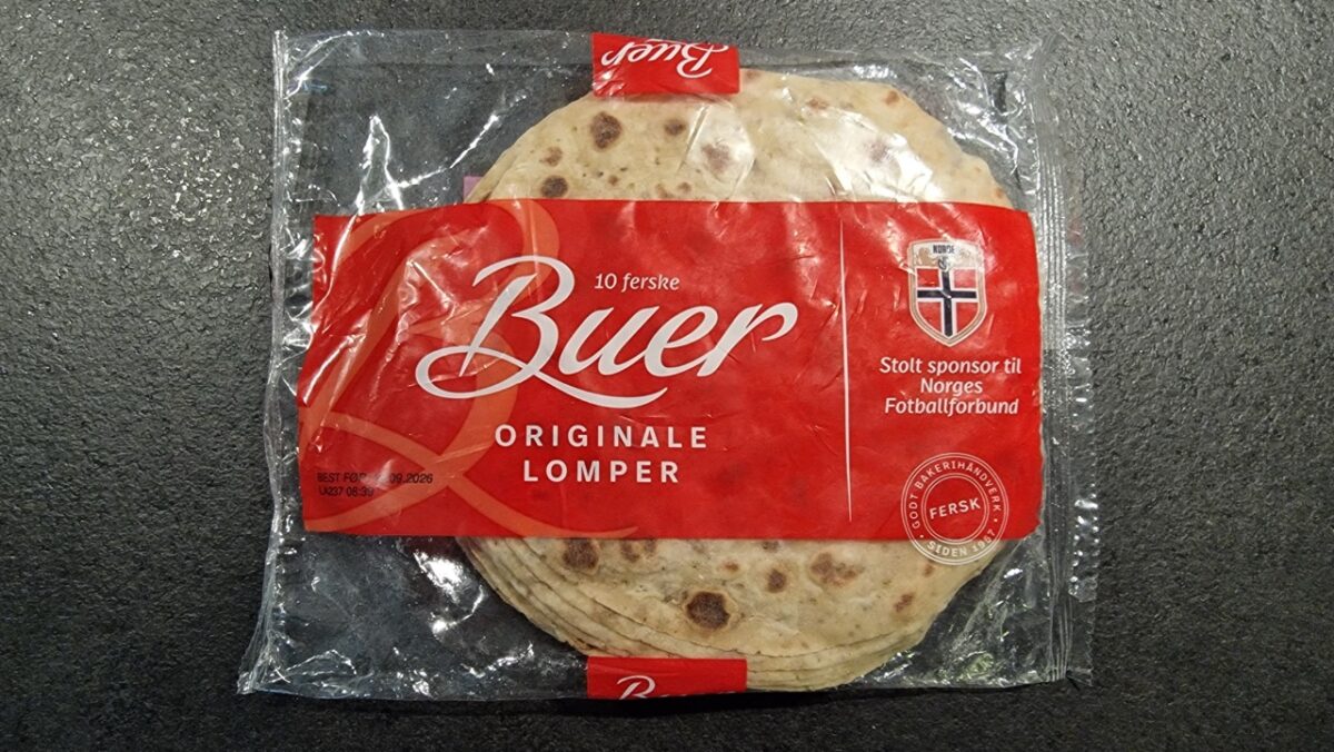 Szupermarketben vásárolt, csomagolt lompe