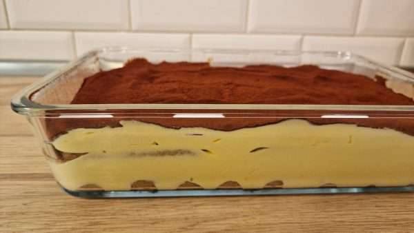 Tiramisu 500 g mascarpone oldalról