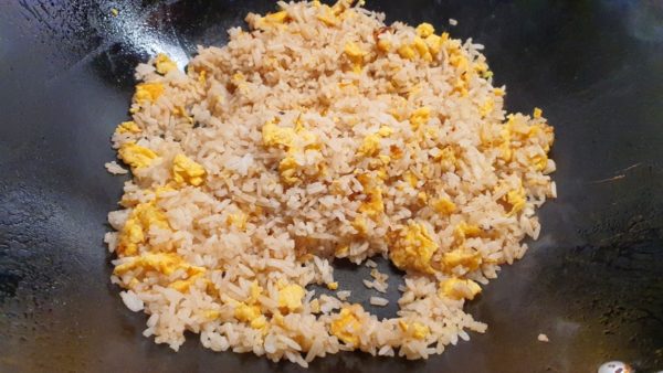 Tojásos rizs készítése 3