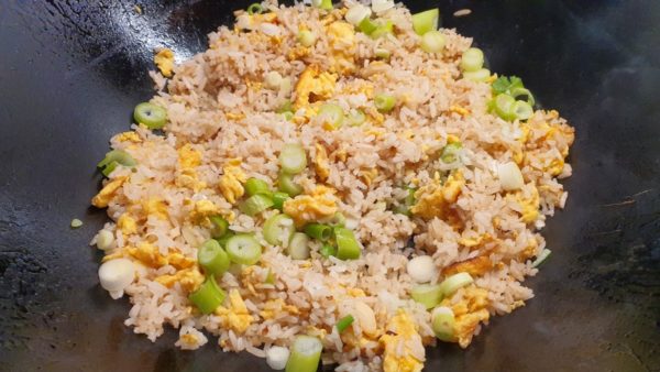 Tojásos rizs készítése 4