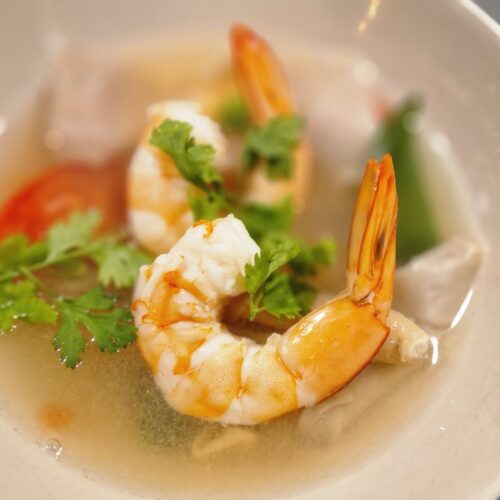 Tom yum közelről