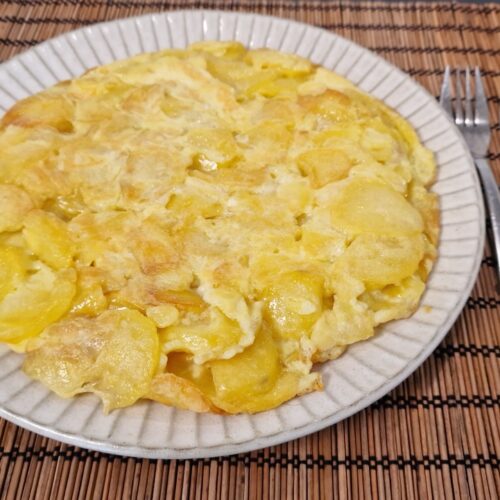 Tortilla de patatas - spanyol tortilla