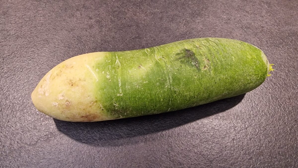 Zöld daikon retek